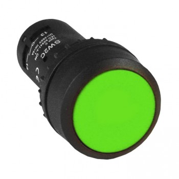 1 140_Кнопка возвратная зеленая SW2C-11 EKF