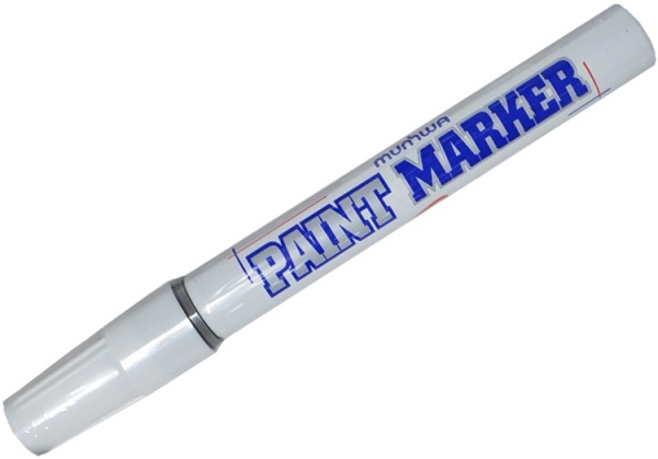 23_Маркер краска 1мм синиий  Extra Fine Paint Marker