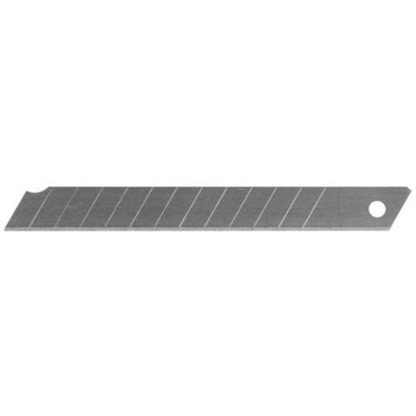 5 093_Лезвия для ножа технического 9мм с отламывающ. сегментами (5шт) Rexant